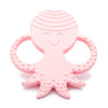 Sisilia BPA Free Silicone Teething Toys | Octopus (Pink)