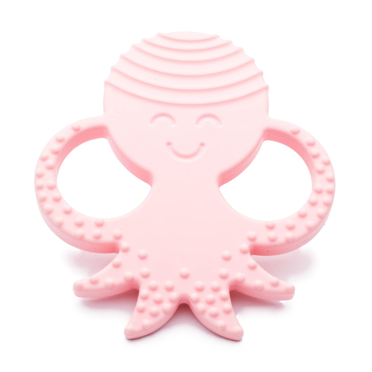 Sisilia BPA Free Silicone Teething Toys | Octopus (Pink)