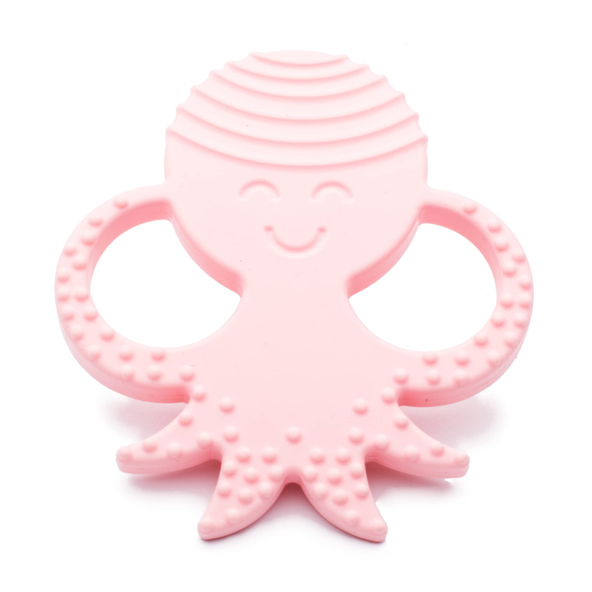 Sisilia BPA Free Silicone Teething Toys | Octopus (Pink)