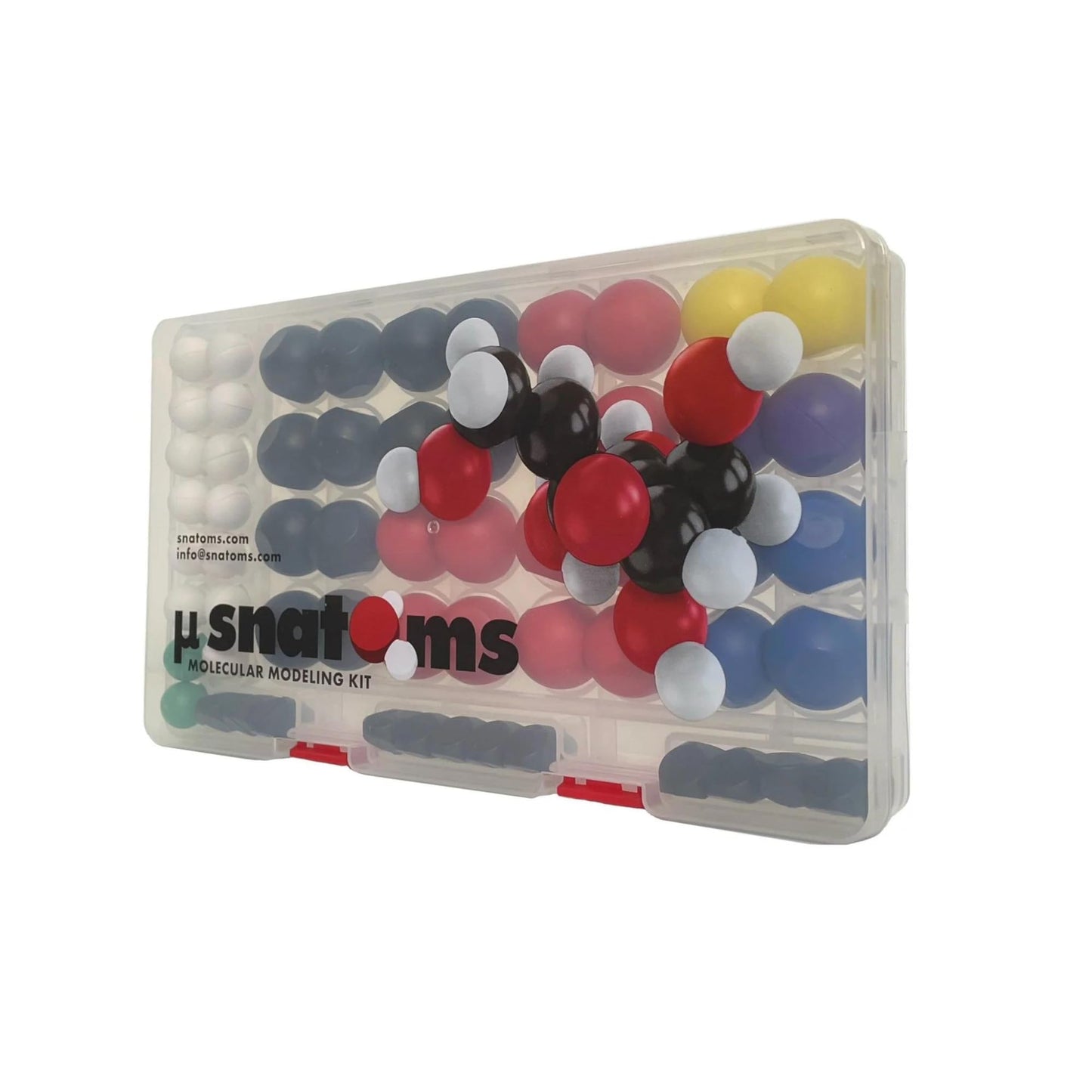 Snatoms MicroSnatoms Magnetic Molecular STEM Kit by Veritasium | Intro to Atoms, Molecules, Bonding, Chemistry | Science | Magnetic Molecular Modeling