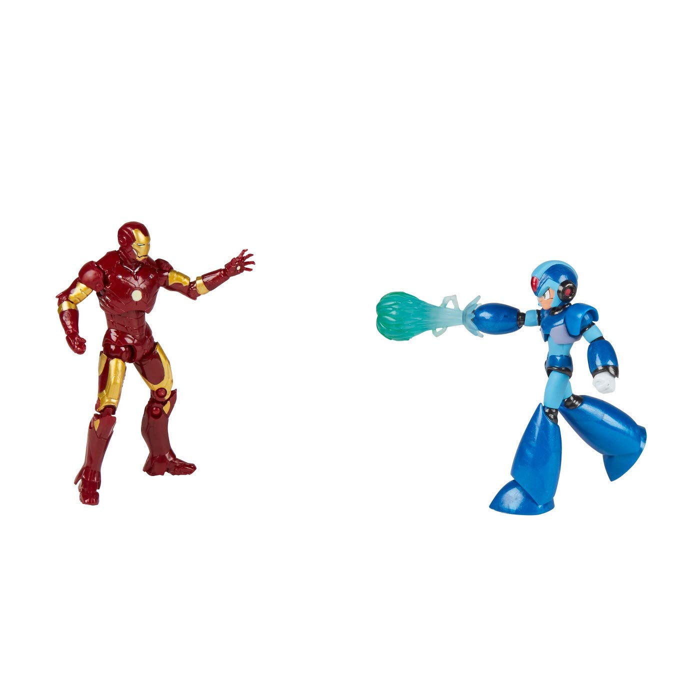 Marvel Gamerverse Marvel vs Capcom: Infinite Iron Man & Mega Man X Exclusive Action Figure 2-Pack