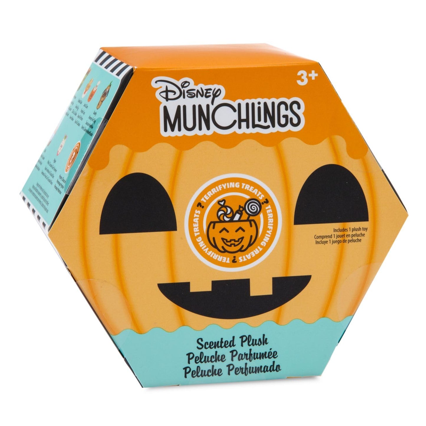 Disney Munchlings Terrifying Treats Collection - Mystery Box - Plush Toys | Scented - Detailed Micro Plush Sculpting, Embroidered Features, Soft