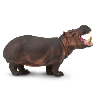 Safari Ltd. Hippopotamus Figurine - Detailed 8.75" Plastic Model Figure - Fun Educational Toy for Boys, Girls & Kids Ages 3+