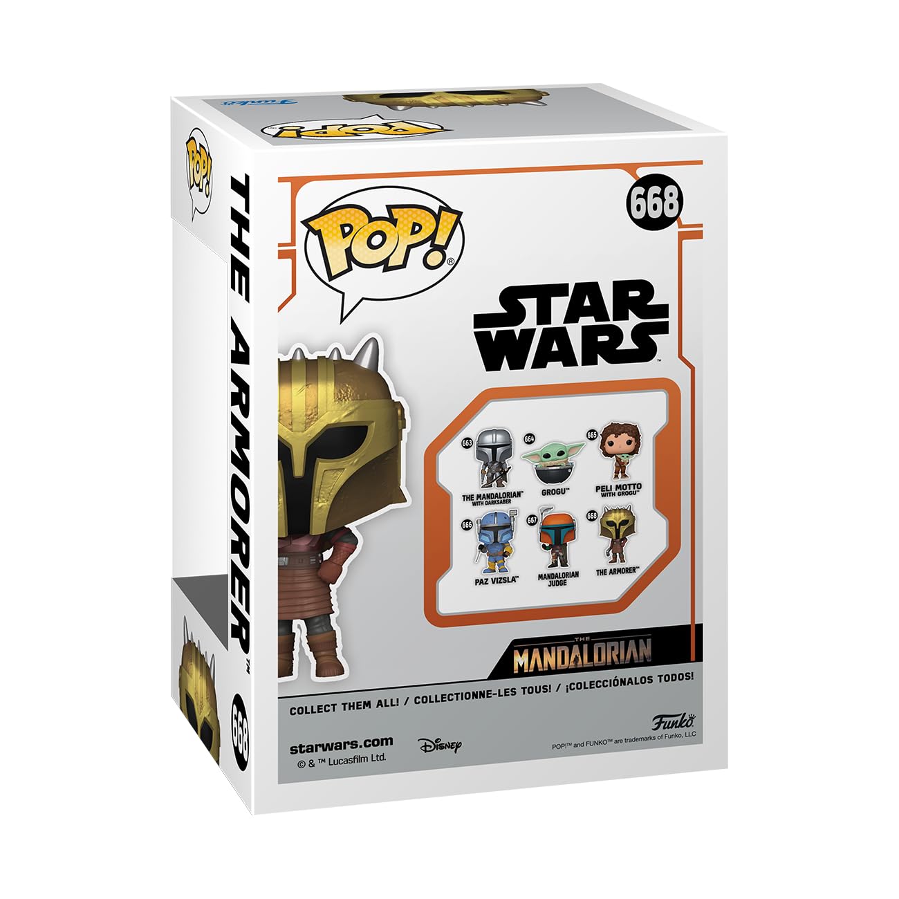 Funko POP! Vinyl: Star Wars: The Armorer Mandalorian S9 - The Armorer Amorer - Collectable Vinyl Figure - Gift Idea - Official Merchandise - for Kids