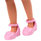 Barbie Club Chelsea Doll (6-inch Blonde) Wearing Graphic Top and Jean Skirt, for 3 to 7 Year Olds