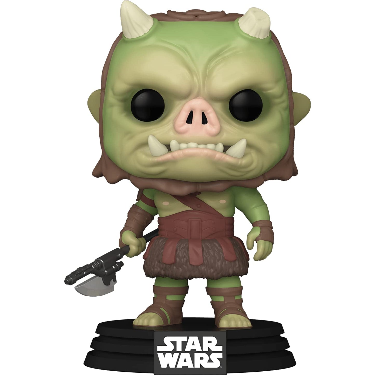 Gamorrean Fighter: Fun ko P o p ! Vinyl Figurine Bundle with 1 Compatible 'ToysDiva' Graphic Protector (406-50964 - B)