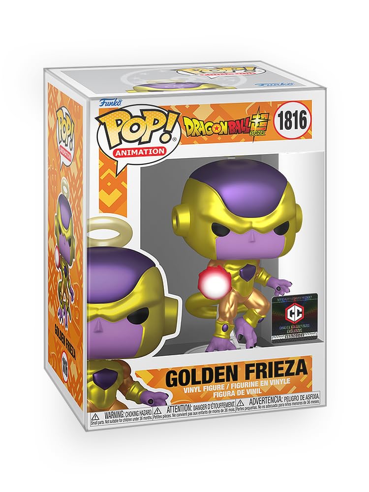 Funko Pop! Anime Dragon Ball Super - Golden Frieza (Metallic) Vinyl Figure