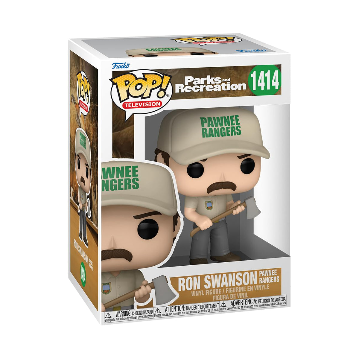 Funko POP! TV: Parks & Recreation - Ron Swanson (Ranger)
