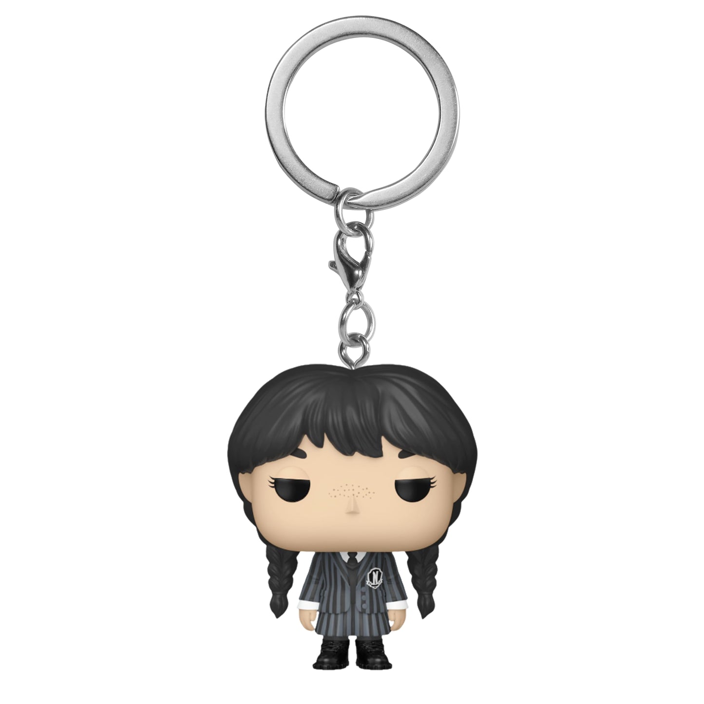 Funko Pop! Keychain: Wednesday Addams - Wednesday Addams - Collectable Vinyl Mini Figure - Novelty Keyring - Christmas Gift - Gift Idea - Official