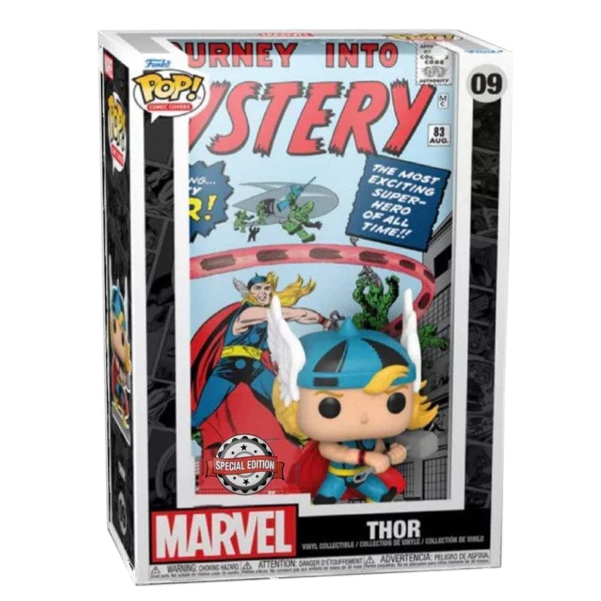 Funko Pop! Comic Cover: Marvel - Mighty Thor with Hammer #08 Special Edition Exclusive