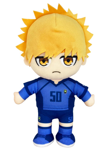 Great Eastern Entertainment Blue Lock (Comic) - Rensuke Kunigami #50 Jersey Plush 8" H