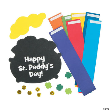 St. Patrick's Rainbow Paper Chain Ck-12 - Crafts for Kids and Fun Home Activities