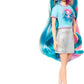 Barbie Fantasy Hair Doll, Blonde, with 2 Decorated Crowns, 2 Tops & Accessories for Mermaid and Unicorn Looks, Plus Hairstyling Pieces, for Kids 3 to