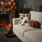GUUZOGG Ghost with Pumpkin Pillow, 11 Inch Ghost Plush Toy Halloween Decor, Cute Soft Halloween Party Decoration Pillow, Birthday, Thanksgiving