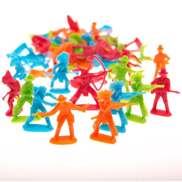 Rhode Island Novelty 2-3" Cowboy and Indian Assortment
