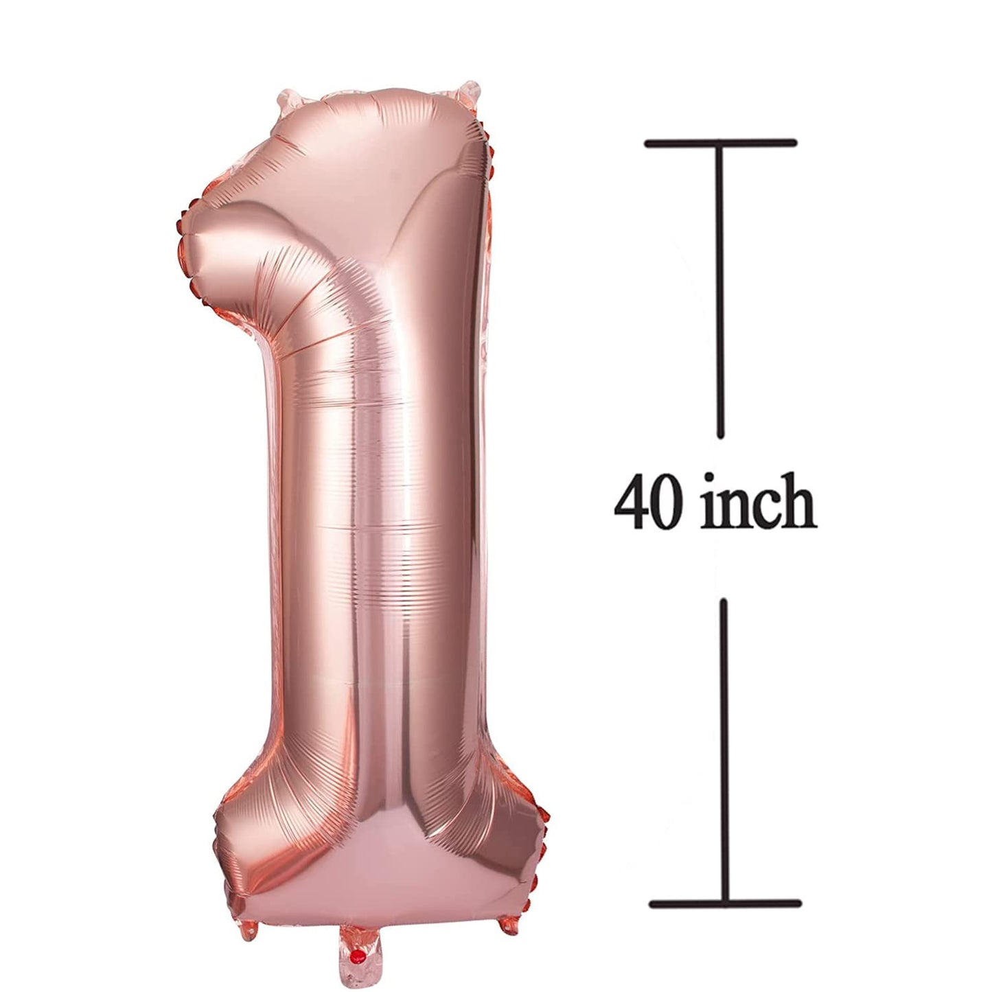 Rose Gold 16 Number Balloons Big Giant Jumbo Large Number 16 Foil Mylar Balloons for Girl Boy Men Sweet 16th Birthday Party Supplies 16 Anniversary
