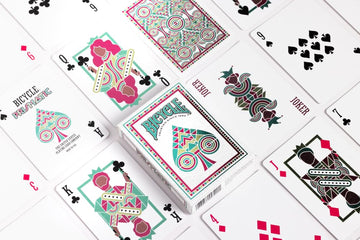 Bicycle Prismatic Playing Cards - Modern, Vibrant Design, Cold Foiling - Perfect for Card Games and Magic Tricks