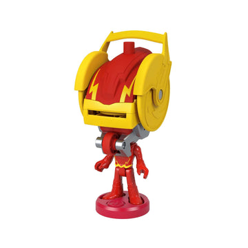DC Super Friends Fisher-Price Imaginext, Head Shifters The Flash Figure & Speed Force Cycle Transforming Vehicle for Pretend Play