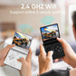 Miyoo Mini Flip Retro Handheld Game Console, 2.8 Inch 750*560 IPS Screen, Portable Linux Emulator Handheld, Gift for Men & Women, Black