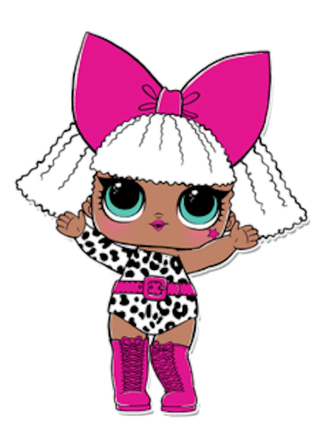 L.O.L SURPRISE Dolls In Sticker Form