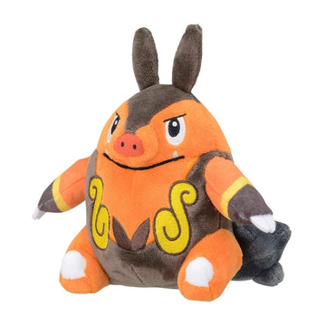Pokemon Center: Sitting Cuties: Pignite Plush # 499 - Generation 5 - 6 In