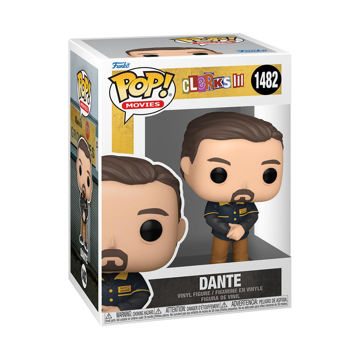 Funko POP! Movies: Clerks 3 - Dante - Collectable Vinyl Figure - Gift Idea - Official Merchandise - for Kids & Adults - Movies Fans - Model Figure