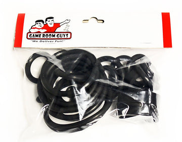 Game Room Guys Stern World Poker Tour Pinball Black Rubber Ring Kit