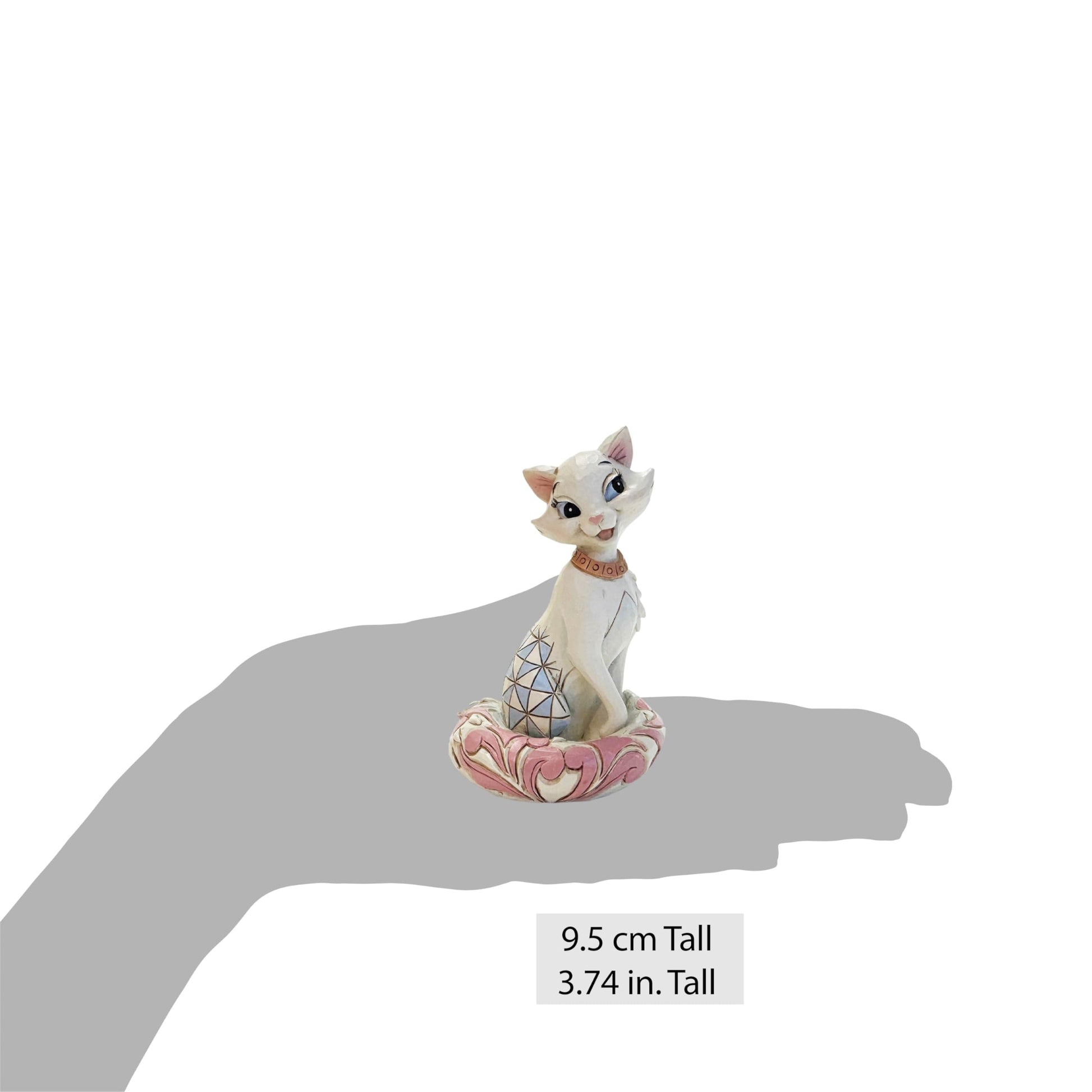 Enesco Disney Traditions by Jim Shore the Aristocats Duchess Smiling Miniature Figurine, 3.74 Inch, Multicolor