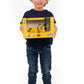 Bruder Toys - Construction Realistic CAT Asphalt Drum Compactor Vehicle with Articulated Steering - Ages 3+