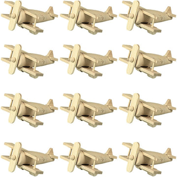 Fun Express Do It Yourself Wood Airplanes (1Dz) - VBS Vacation Bible School Supplies/Decor - Crafts for Kids and Fun Home Activities