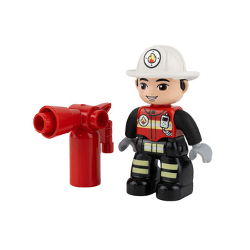LEGO Duplo: Firefighter Figure with Fire Extinguisher