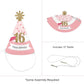 Big Dot of Happiness Sweet 16 - Mini Cone 16th Birthday Party Hats - Small Little Party Hats - Set of 8