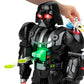Fisher-Price Imaginext Star Wars Darth Vader Bot 2+ Ft Tall Toy, Lights Sounds & Stormtrooper Metal Character Key for Kids Ages 3+ Years