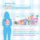 Cuddle Barn PlushGoals - Strawberry Mooshake Cute Kawaii Cow Stuffed Animal - Super Soft Squishy Milkshake Dessert Scented Collectible Toy Drink