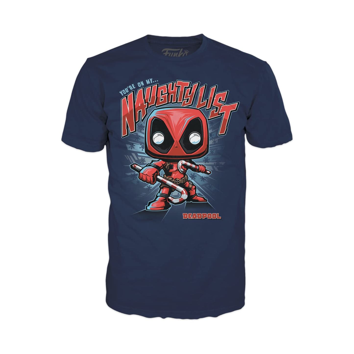 Funko Pop! & Tee: Marvel - Deadpool Holiday - M