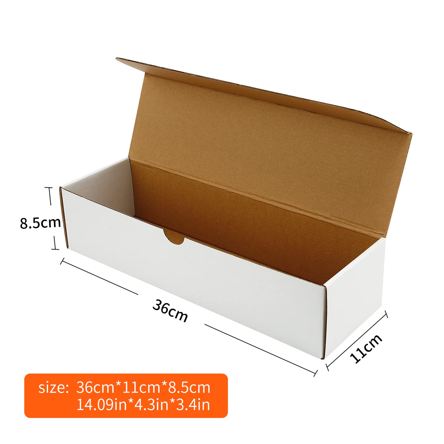 EBOAUSI 4-Pack • 3200-Count Trading/Gaming Card Box - Fits Toploaders & Sports Cards - Heavy-Duty Cardboard Organizer