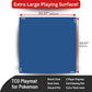 The Gaming Mat Company Mahjong Mat. 33" x 33" Blue with Stitched Edge Premium Square Playmat for Poker, Dominoes & Bridge, Professional Mahjong Table