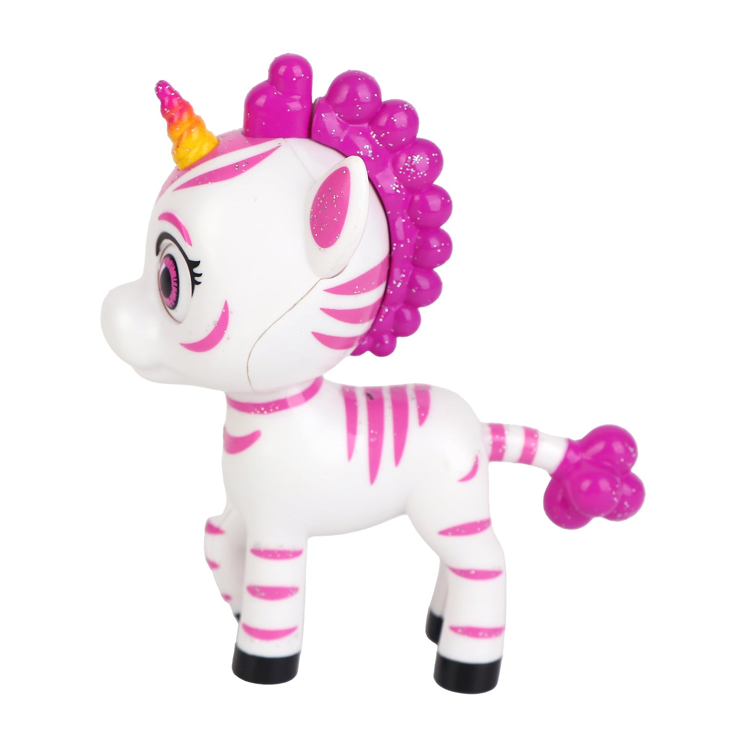 Zoonicorn Emoteez - Promi Purple Unicorn Figure with Light-Up Horn