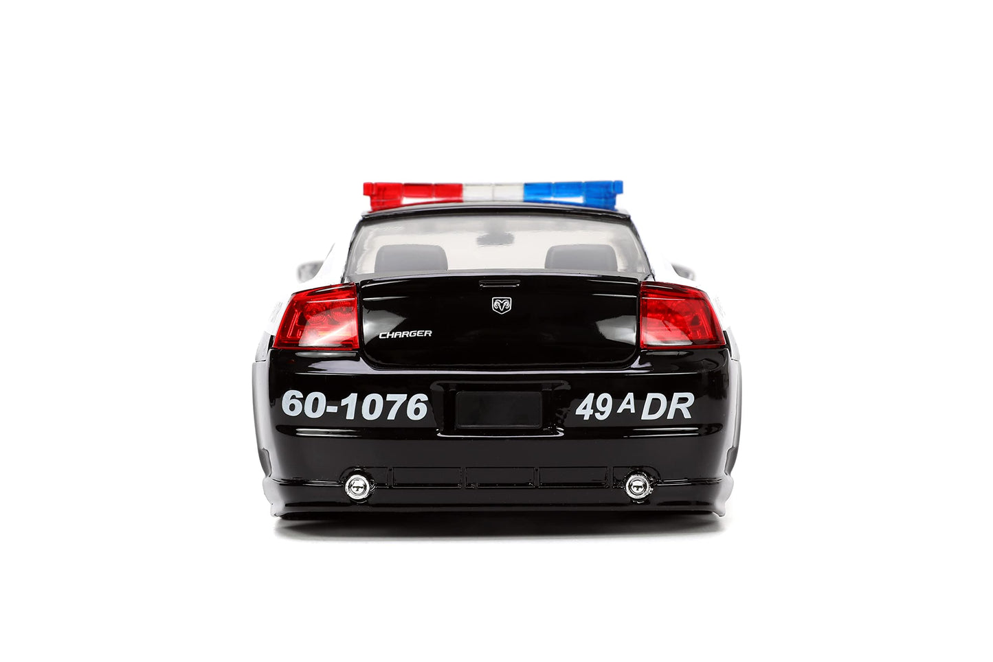 Jada Fast & Furious 1:24 2006 Dodge Charger Police Car Die-Cast Car, Toys for Kids and Adults