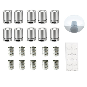 Mini LED Lights 11 Pcs for Dollhouse with 11Pack Backup Battery,Small Soptling Battery Operated Miniature Tiny Lighting for DIY Crafts, Model Kits &