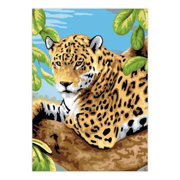 Royal & Langnickel Painting by Numbers Junior Small 3-Piece Art Activity Kit, Jungle Cats Set