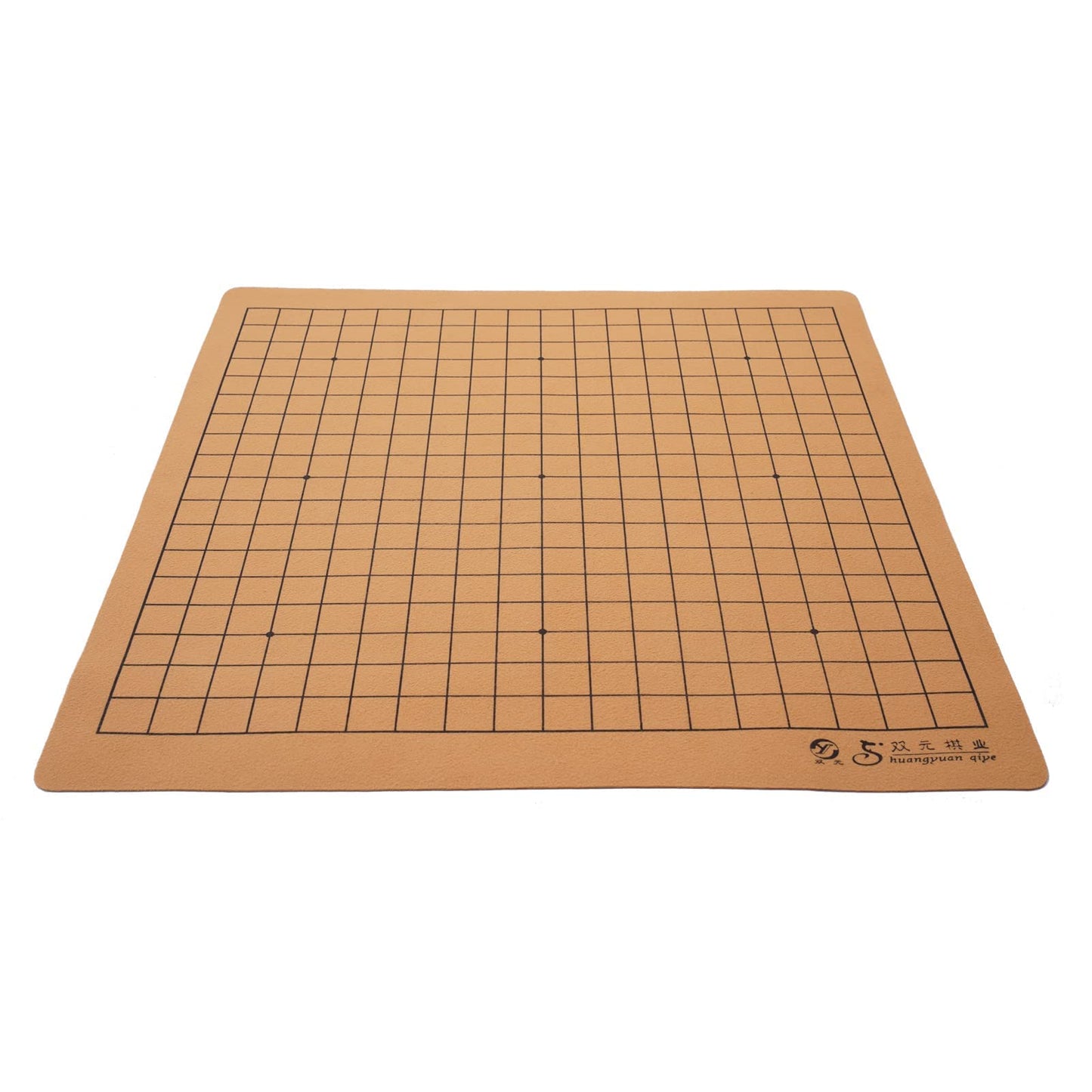 SongYun Go Game Board Reversible 19 x 19/13x13 Roll-up and Foldable Faux Leather Board Portable Travel Board- Classic Strategy Board Game