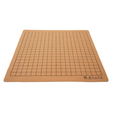 SongYun Go Game Board Reversible 19 x 19/13x13 Roll-up and Foldable Faux Leather Board Portable Travel Board- Classic Strategy Board Game
