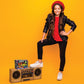 Outset Media - 80's 90's Trivia - Includes 220 Cards with Over 1200 Fun Questions and Answers - Ages 12+
