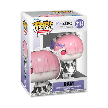 Funko Pop! Animation: Re: Zero - Ram - Collectable Vinyl Figure - Gift Idea - Official Merchandise - Toys for Kids & Adults - Anime Fans - Model