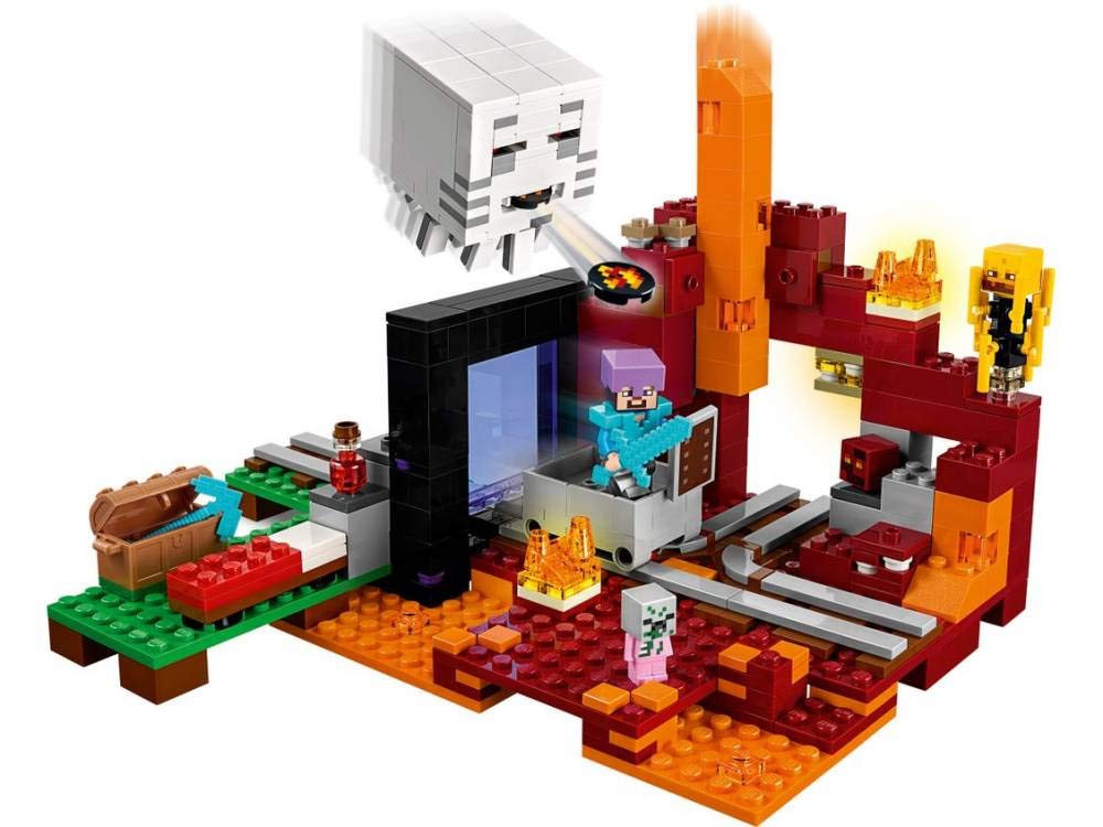 LEGO Minecraft The Nether Portal 21143 Building Kit (470 Pieces)