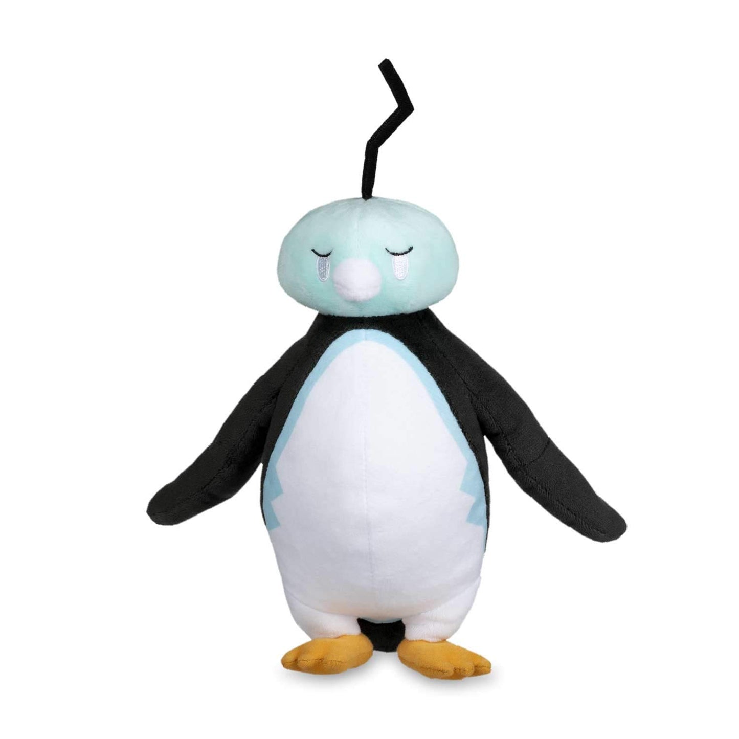 Pokémon Center: Eiscue (Noice Face) Posable Poké Plush, 11 ½ Inch