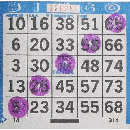Dazzle Six Pack 3oz Violet Bingo Dauber