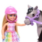 Barbie Club Chelsea Doll, Horse & Riding Theme Playset