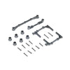Losi Body Mounts & Hood Support, Zombie: Mini LMT, LOS-2821